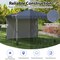 Pop Up Canopy Tent 10 x 10 ft Adjustable Height with Sidewall